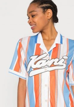 Karl Kani VARSITY STRIPE BASEBALL - Bluse - Multicolor, Damen 11 Karl Kani VARSITY STRIPE BASEBALL - Bluse - Multicolor, Damen -Outlet KARL KANI Store 02d705d1e1724072b98c72fcf042fb23