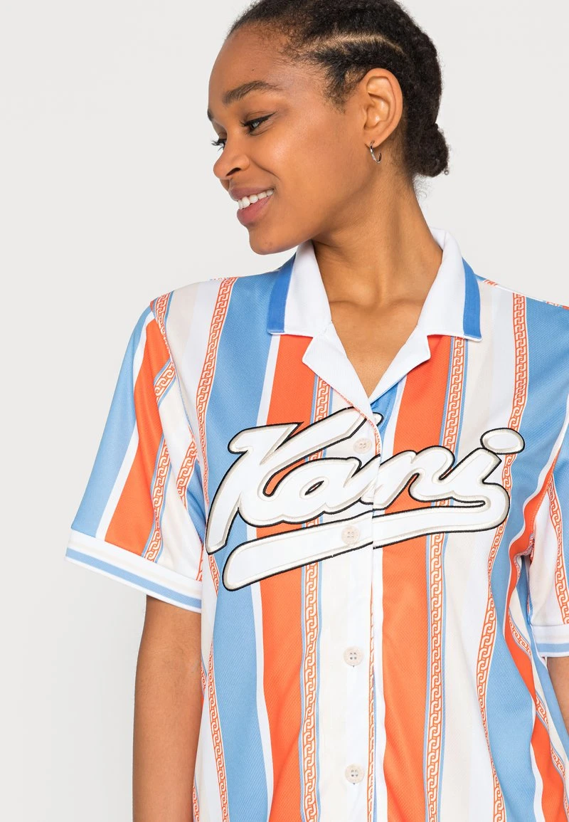 Karl Kani VARSITY STRIPE BASEBALL - Bluse - Multicolor, Damen 7 Karl Kani VARSITY STRIPE BASEBALL - Bluse - Multicolor, Damen – Bild 5