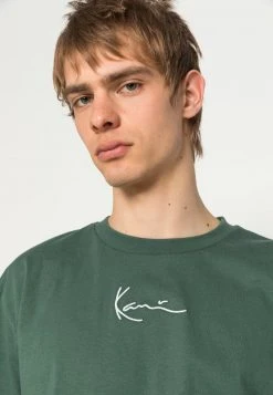 Karl Kani SMALL SIGNATURE TEE UNISEX - T-Shirt Basic - Dark Green -Outlet KARL KANI Store 02ec13bbdd3545bcacf161d469a83fc0