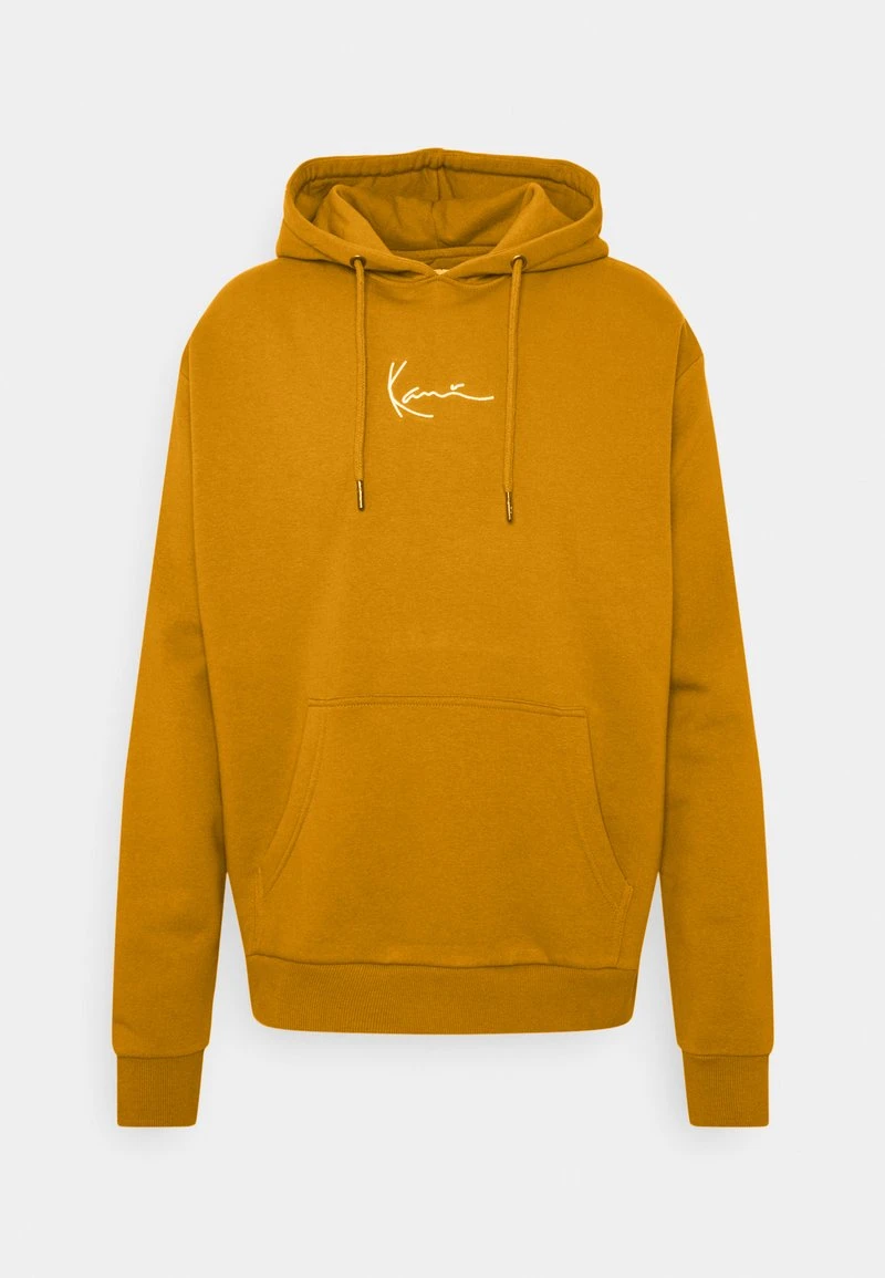 Karl Kani ESSENTIAL HOODIE UNISEX - Kapuzenpullover - Cognac 3 Karl Kani ESSENTIAL HOODIE UNISEX - Kapuzenpullover - Cognac