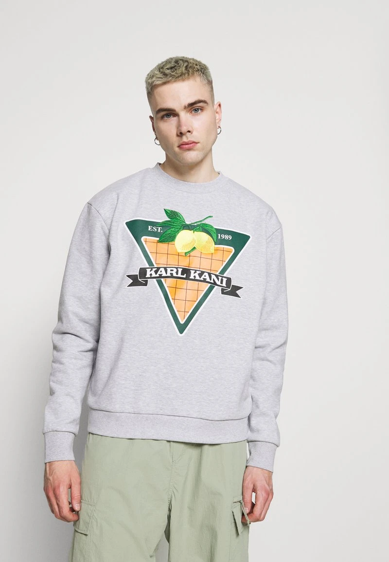 Karl Kani RETRO CREW - Sweatshirt - Grey, Herren 3 Karl Kani RETRO CREW - Sweatshirt - Grey, Herren