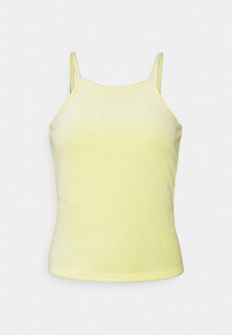 SMALL SIGNATURE - Top - yellow Karl Kani SMALL SIGNATURE - Top - Yellow, Damen -Outlet KARL KANI Store 040250b709e241ec86cab503a82f060f