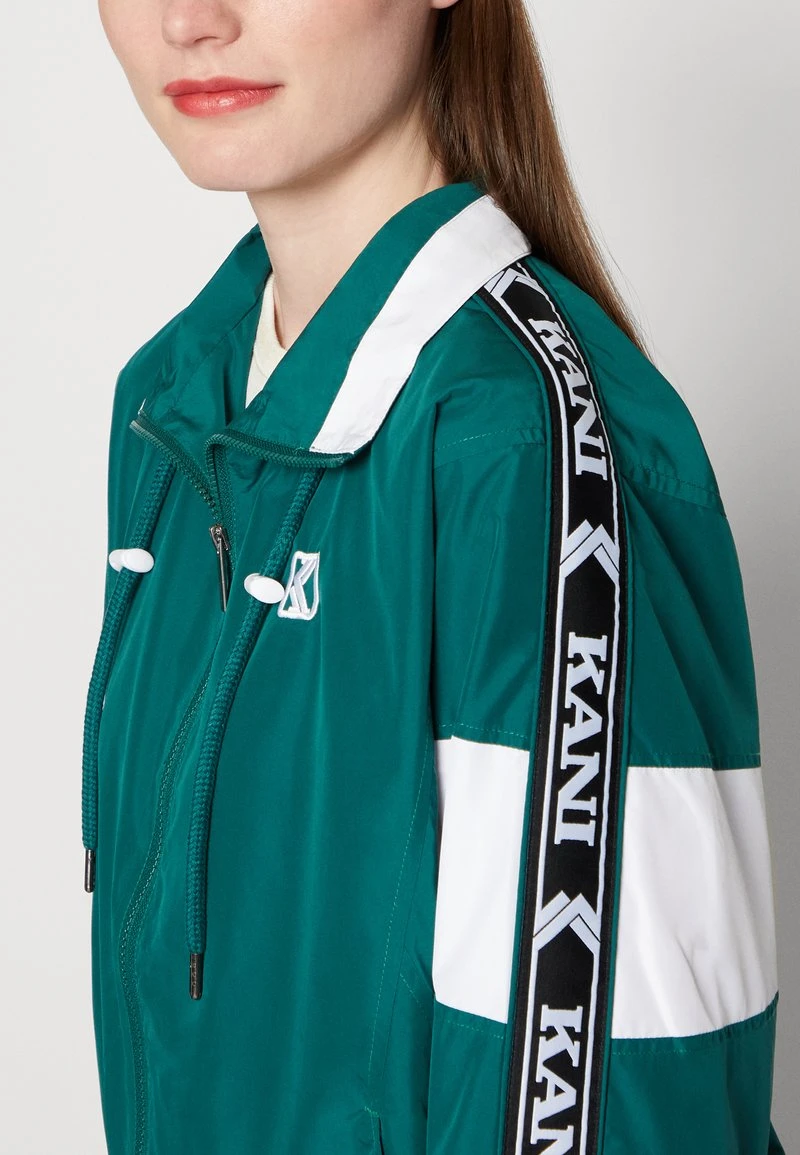 TRACKJACKET - Leichte Jacke - dark green Karl Kani TRACKJACKET - Leichte Jacke - Dark Green, Damen -Outlet KARL KANI Store 0499790d476c447ab8b2babfba61ef27