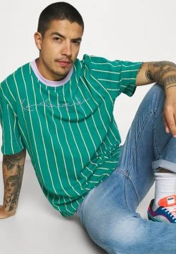 Karl Kani ORIGINALS PINSTRIPE TEE UNISEX - T-Shirt Print - Green -Outlet KARL KANI Store 04c27bcee80344819ef1d209adaab69b