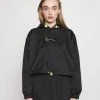 Karl Kani SMALL SIGNATURE CROPPED HOODIE - Kapuzenpullover - Black, Damen -Outlet KARL KANI Store 057526ae87e646ff97b476ea01f30dd0