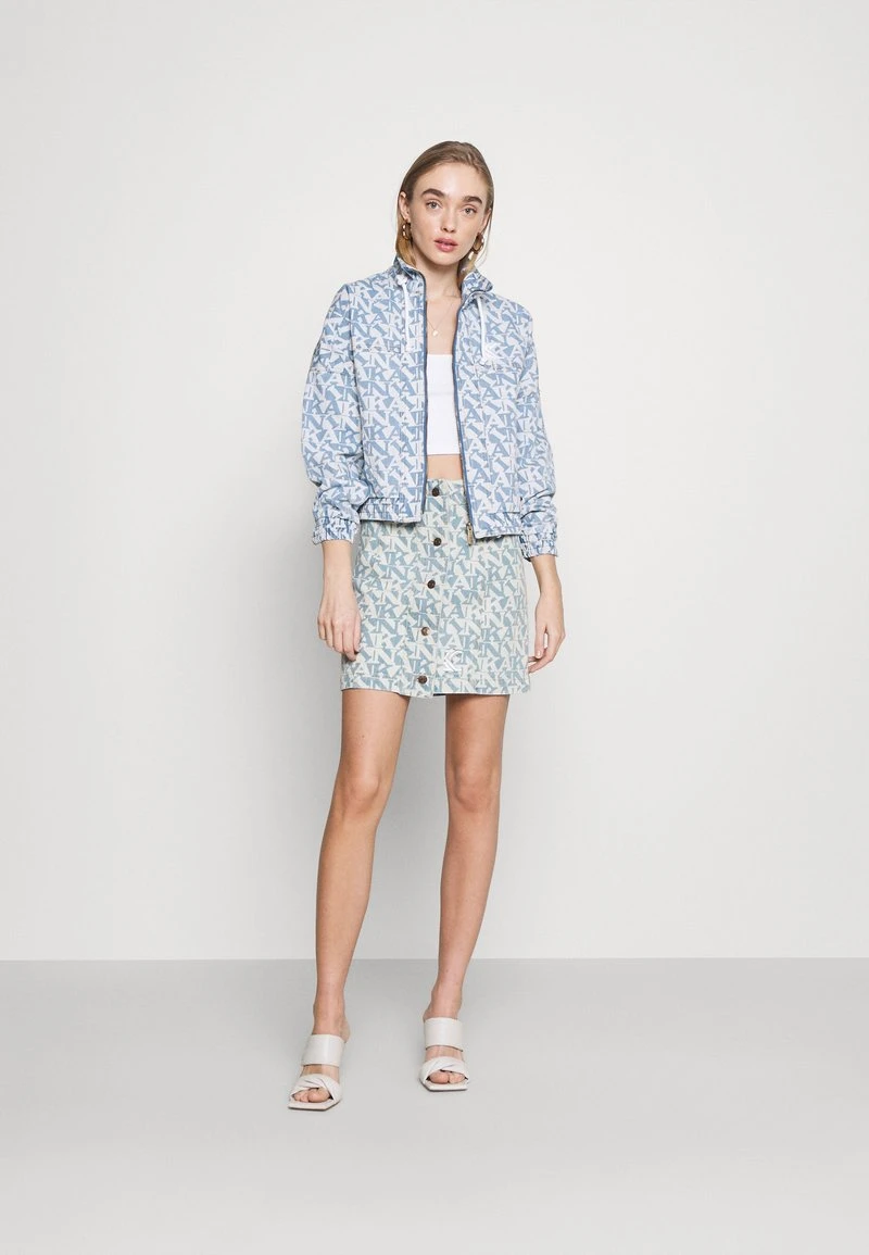 SKIRT - Minirock - light blue Karl Kani SKIRT - Minirock - Light Blue, Damen -Outlet KARL KANI Store 061b4bf7820149a7a79a741276a4c066