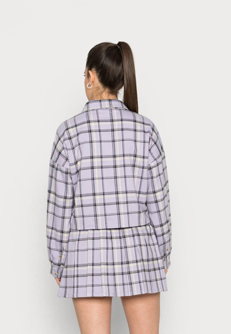 CHEST SIGNATURE SHORT CHECK - Leichte Jacke - purple Karl Kani CHEST SIGNATURE SHORT CHECK - Leichte Jacke - Purple, Damen -Outlet KARL KANI Store 063729b0e19947478e53e7fb8422c12e