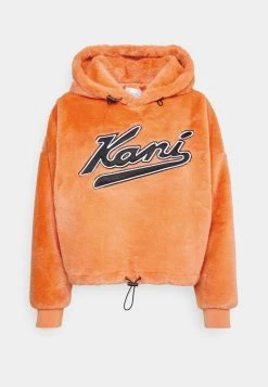 Karl Kani VARSITY HOODIE - Fleecepullover - Orange, Damen 10 Karl Kani VARSITY HOODIE - Fleecepullover - Orange, Damen -Outlet KARL KANI Store 068c3d855aaf41618d31229fa332613d
