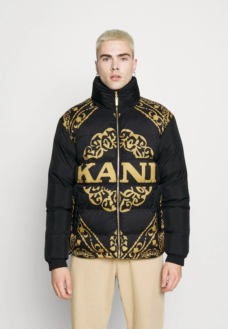 Karl Kani RETRO REVERSIBLE PUFFER JACKET UNISEX - Übergangsjacke - Black 3 Karl Kani RETRO REVERSIBLE PUFFER JACKET UNISEX - Übergangsjacke - Black