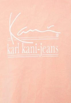 Karl Kani SIGNATURE WASHED TEE UNISEX - T-Shirt Print - Light Orange -Outlet KARL KANI Store 06f63d1acab4470985cbfc27521b3ca5