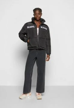 Karl Kani RETRO ESSENTIAL PUFFER JACKET - Winterjacke - Black, Damen -Outlet KARL KANI Store 07330222a7c64a17b8b7341e32260e88