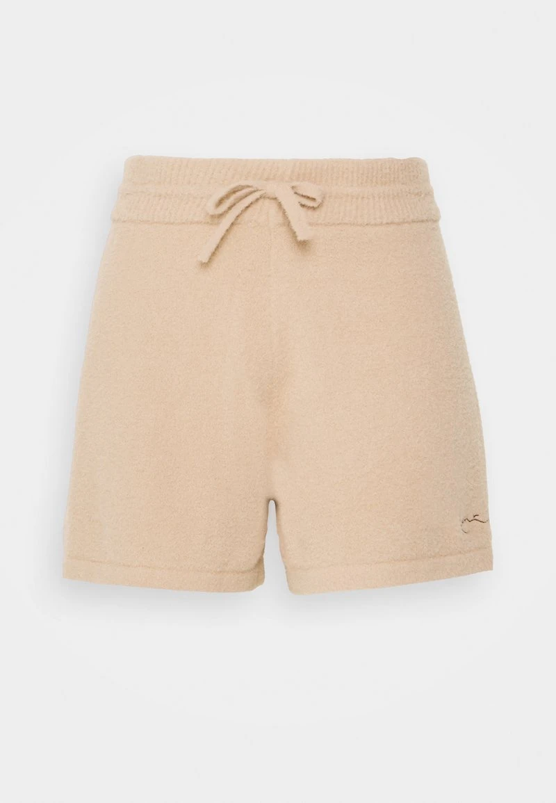 SMALL SIGNATURE - Shorts - taupe Karl Kani SMALL SIGNATURE - Shorts - Taupe, Damen -Outlet KARL KANI Store 074a5277da414b99b938f164b6a44a72
