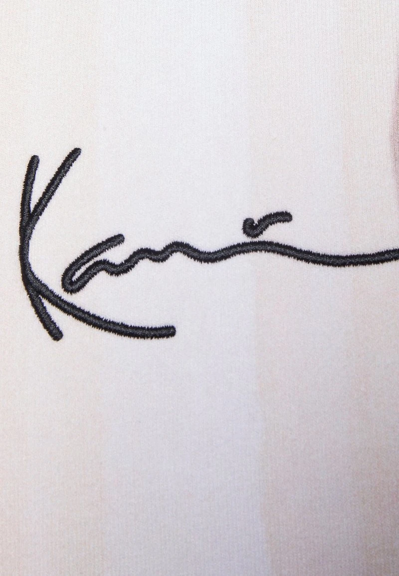 Karl Kani SMALL SIGNATURE TIE DYE STRIPE HOODIE UNISEX - Kapuzenpullover - Cream 5 Karl Kani SMALL SIGNATURE TIE DYE STRIPE HOODIE UNISEX - Kapuzenpullover - Cream – Bild 3