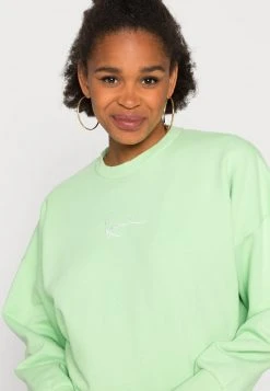 Karl Kani SMALL SIGNATURE ESSENTIAL CREW - Sweatshirt - Mint, Damen -Outlet KARL KANI Store 0b95a55ec85a4f618c6a5b26d4a6dfba