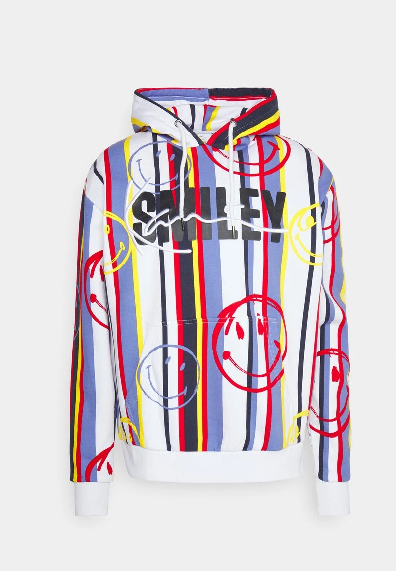 KARL KANI X SMILEY® SIGNATURE STRIPE HOODIE UNISEX - Kapuzenpullover - multicolor KARL KANI X SMILEY® SIGNATURE STRIPE HOODIE UNISEX - Kapuzenpullover - Multicolor -Outlet KARL KANI Store 0c664c96a2db4611a9f95878c0aa7f3f