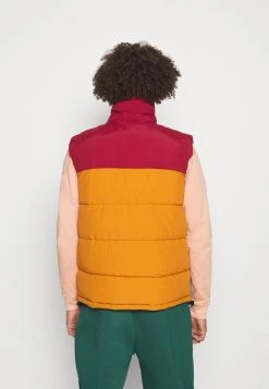 Karl Kani BLOCK PUFFER VEST UNISEX - Weste - Dark Red -Outlet KARL KANI Store 0eefbcf8d3d54ccf8f6426d5a4aabc91