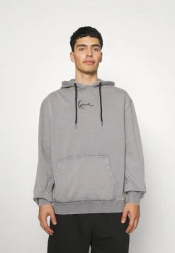 Karl Kani UNISEX SMALL SIGNATURE OS HOODIE BLEACHED - Sweatshirt - Grey -Outlet KARL KANI Store 0ff153732a754ea7a87ca462ff9ab89a