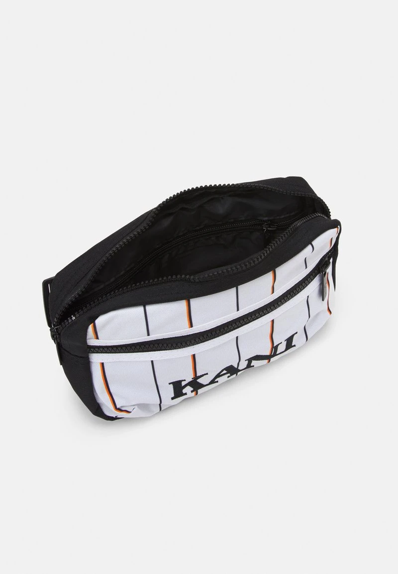 RETRO PINSTRIPE HIP BAG - Gürteltasche - white/black/ orange Karl Kani RETRO PINSTRIPE HIP BAG - Gürteltasche - White/black/ Orange, Herren -Outlet KARL KANI Store 123daa567f1b4306ba56f3eff874b03d