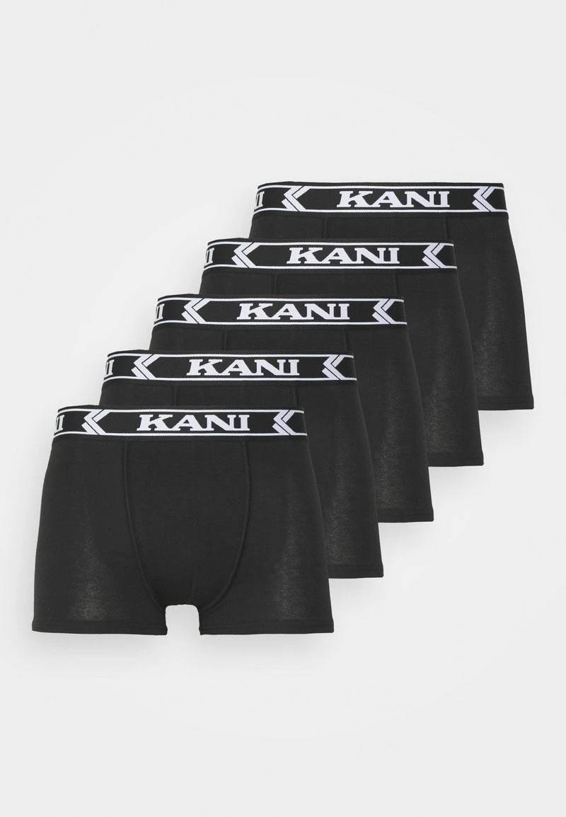 Karl Kani RETRO TAPE BOXER BRIEF 5 PACK - Panties - Black, Herren 3 Karl Kani RETRO TAPE BOXER BRIEF 5 PACK - Panties - Black, Herren