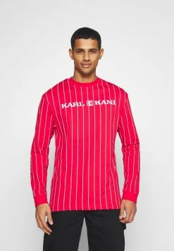 Karl Kani UNISEX RETRO PINSTRIPE - Langarmshirt - Red