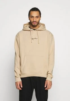 Karl Kani UNISEX SMALL SIGNATURE HOODY - Kapuzenpullover - Sand