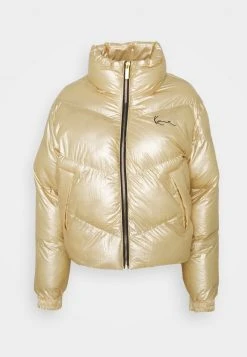 Karl Kani CHEST SIGNATURE PUFFER JACKET - Winterjacke - Gold, Damen 6 Karl Kani CHEST SIGNATURE PUFFER JACKET - Winterjacke - Gold, Damen -Outlet KARL KANI Store 16246071a9fa4a968220e8840879a044