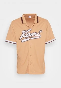 Karl Kani VARSITY BASEBALL - Hemd - Sand, Herren 10 Karl Kani VARSITY BASEBALL - Hemd - Sand, Herren -Outlet KARL KANI Store 163c19dcaf8c4f9d8ba70ed75da919aa
