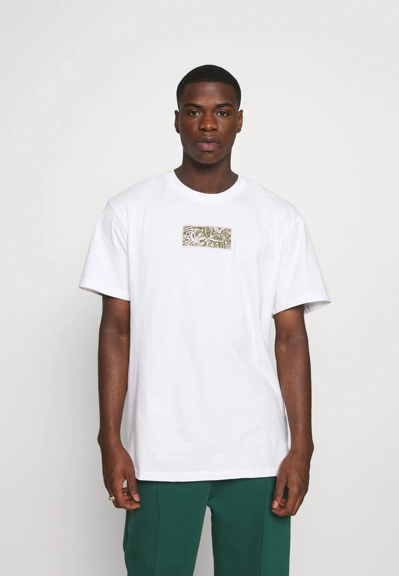SMALL SIGNATURE BOX TEE UNISEX - T-Shirt print - white Karl Kani SMALL SIGNATURE BOX TEE UNISEX - T-Shirt Print - White -Outlet KARL KANI Store 1667dc4111aa4ba3b9def703859614ac