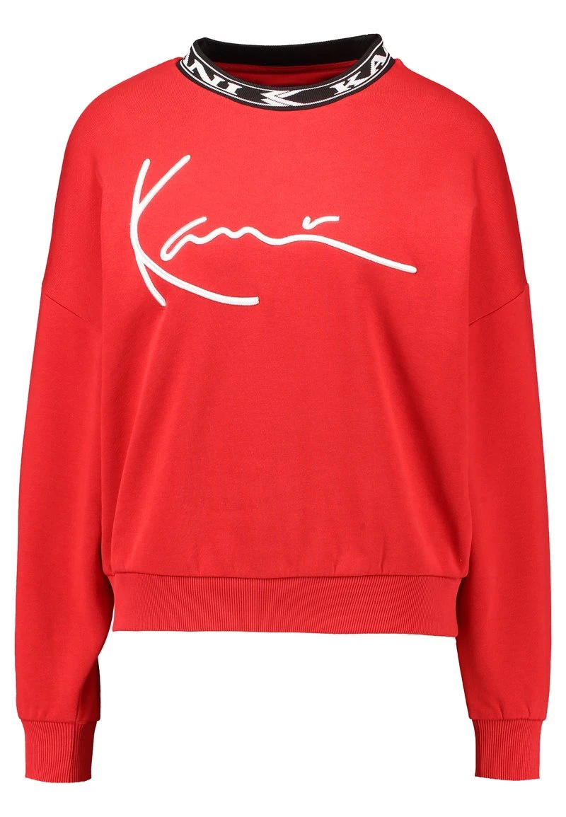 Karl Kani SIGNATURE CREW - Sweatshirt - Red/white/black, Damen 8 Karl Kani SIGNATURE CREW - Sweatshirt - Red/white/black, Damen – Bild 6
