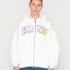 Karl Kani SERIF ZIP HOODIE UNISEX - Sweatjacke - White 2 Karl Kani SERIF ZIP HOODIE UNISEX - Sweatjacke - White -Outlet KARL KANI Store 17ffbbf12d784bc1b48bc0b20a15643f