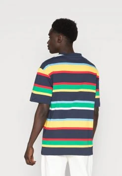 Karl Kani SMALL SIGNATURE STRIPE TEE UNISEX - T-Shirt Print - Navy -Outlet KARL KANI Store 18778d7c312546bfa21ada034b98acf8