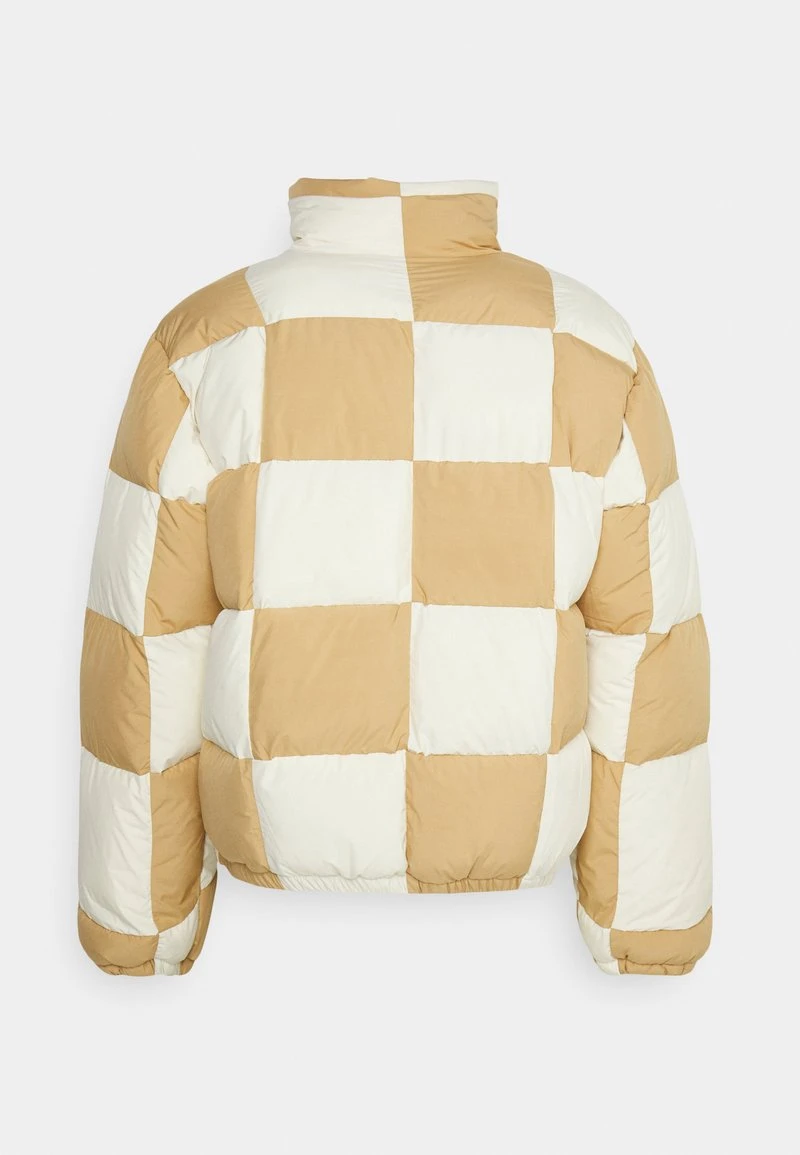 Karl Kani BLOCK PUFFER JACKET UNISEX - Winterjacke - Sand 4 Karl Kani BLOCK PUFFER JACKET UNISEX - Winterjacke - Sand – Bild 2