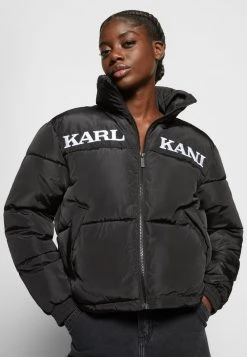 Karl Kani RETRO ESSENTIAL PUFFER JACKET - Winterjacke - Black, Damen -Outlet KARL KANI Store 199b34c57d2441c5bb3e1528e7d31304