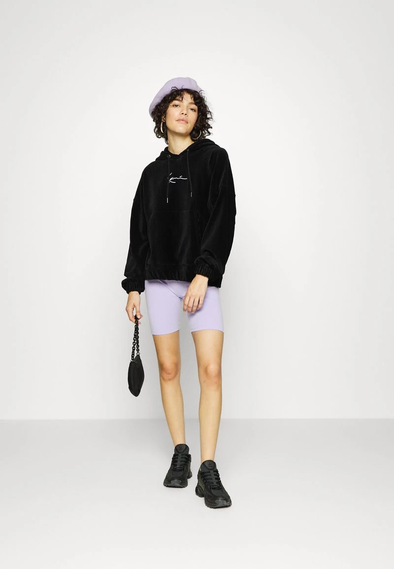 Karl Kani SMALL SIGNATURE HOODIE - Kapuzenpullover - Black, Damen 4 Karl Kani SMALL SIGNATURE HOODIE - Kapuzenpullover - Black, Damen – Bild 2