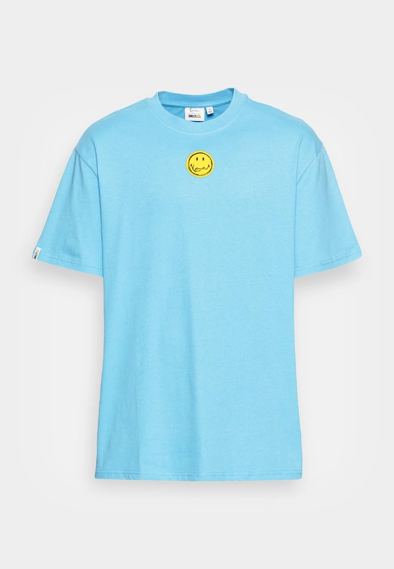 KARL KANI X SMILEY® SMALL SIGNATURE TEE UNISEX - T-Shirt Basic - Blue 6 KARL KANI X SMILEY® SMALL SIGNATURE TEE UNISEX - T-Shirt Basic - Blue – Bild 4