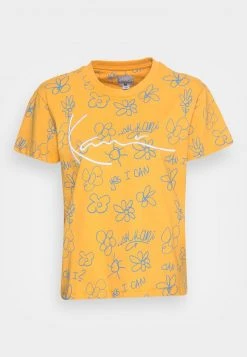 Karl Kani SIGNATURE FLOWER TEE LIGHT - T-Shirt Print - Light Orange, Damen 5 Karl Kani SIGNATURE FLOWER TEE LIGHT - T-Shirt Print - Light Orange, Damen -Outlet KARL KANI Store 1b7bf442774f42faa11ddbc9ee1bea67