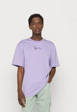 Karl Kani SIGNATURE TEE UNISEX - T-Shirt Basic - Lilac