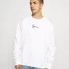 Karl Kani SMALL SIGNATURE CREW - Sweatshirt - White, Herren 1 Karl Kani SMALL SIGNATURE CREW - Sweatshirt - White, Herren -Outlet KARL KANI Store 1c8139dbb9a8417aa9aaf68d08bcbce3