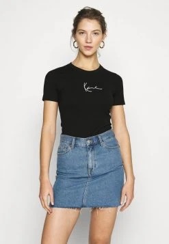 Karl Kani SMALL SIGNATURE TEE - T-Shirt Print - Black, Damen