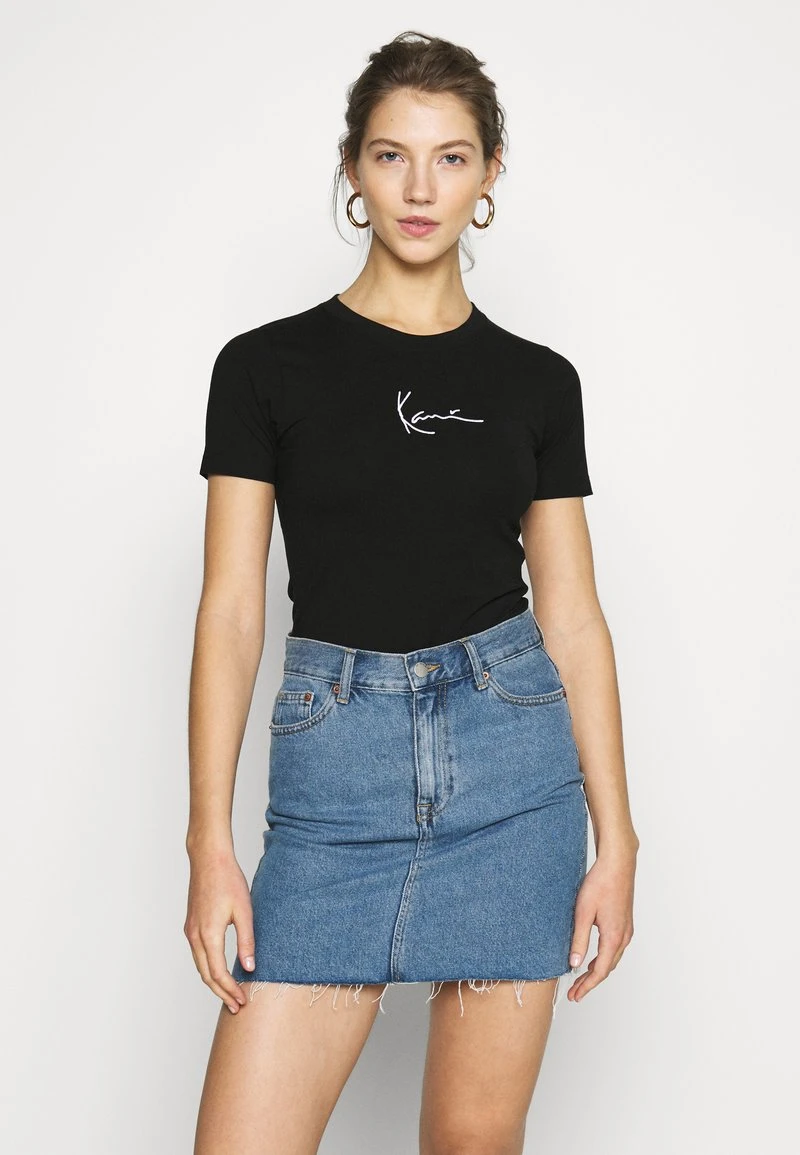 SMALL SIGNATURE TEE - T-Shirt print - black Karl Kani SMALL SIGNATURE TEE - T-Shirt Print - Black, Damen -Outlet KARL KANI Store 1c8fcf82ef46418597925a960506f9ad