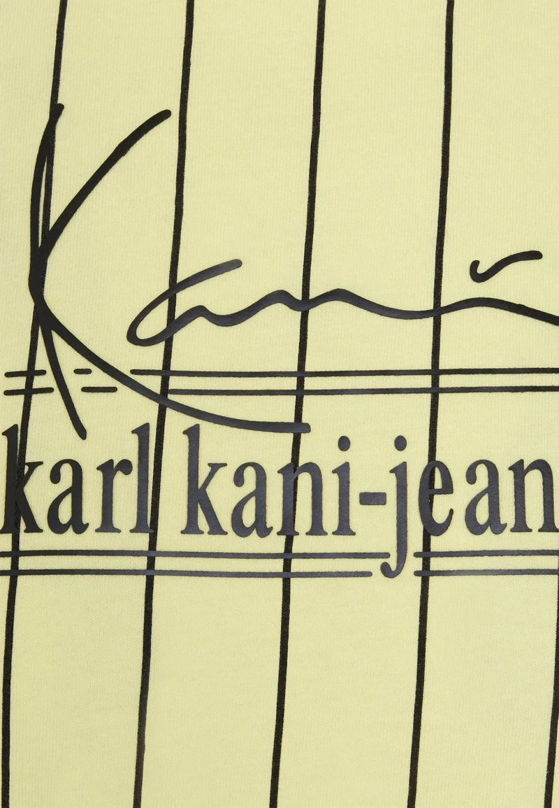 SIGNATURE UNISEX TEE - T-Shirt print - yellow Karl Kani SIGNATURE UNISEX TEE - T-Shirt Print - Yellow -Outlet KARL KANI Store 1ca0695c743348e985d55e685652a606