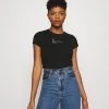 Karl Kani SMALL SIGNATURE SHORT TEE - T-Shirt Print - Black, Damen -Outlet KARL KANI Store 1d616fd7413f4a7f8932901227172ce1