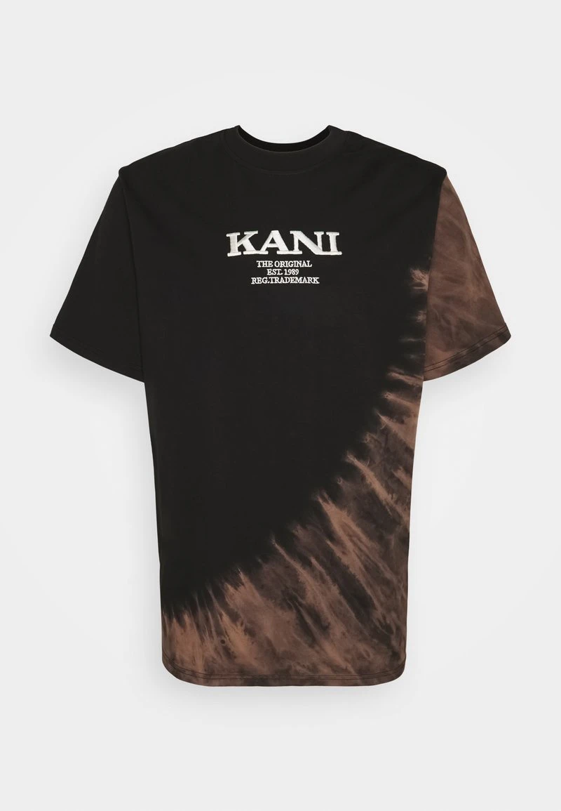 RETRO BLEACHED TEE UNISEX - T-Shirt print - black Karl Kani RETRO BLEACHED TEE UNISEX - T-Shirt Print - Black -Outlet KARL KANI Store 1e4d1ff18fb2447888daaa51ed7e5687