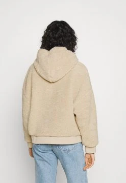 Karl Kani SIGNATURE TEDDY HOODIE - Kapuzenpullover - Light Sand, Damen -Outlet KARL KANI Store 1ea06969442e4f08af43abcbb293b6fe