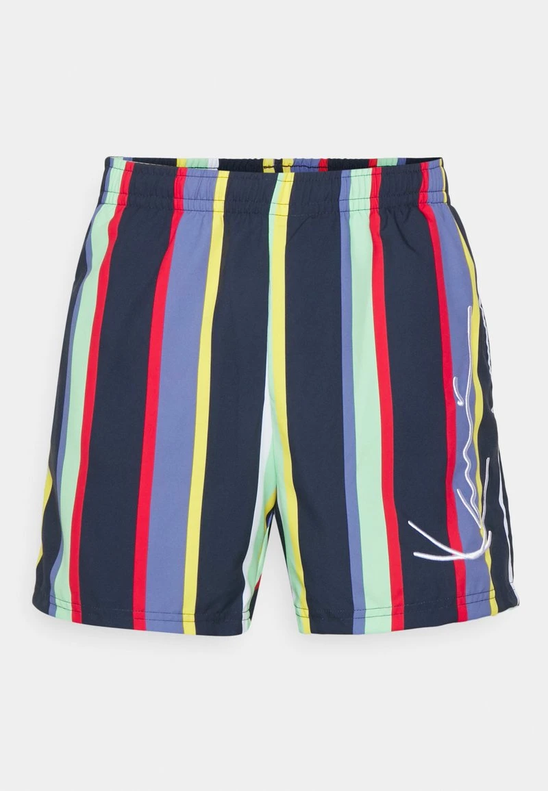 SIGNATURE STRIPE BOARD - Badeshorts - navi Karl Kani SIGNATURE STRIPE BOARD - Badeshorts - Navi, Herren -Outlet KARL KANI Store 1f410fa3c2d4460998c0a3fa94862d1e