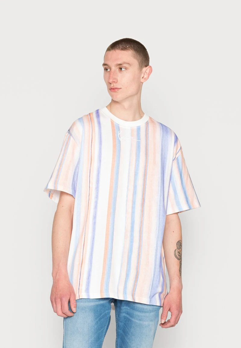 Karl Kani SMALL SIGNATURE TEE UNISEX - T-Shirt Print - Light Orange 3 Karl Kani SMALL SIGNATURE TEE UNISEX - T-Shirt Print - Light Orange