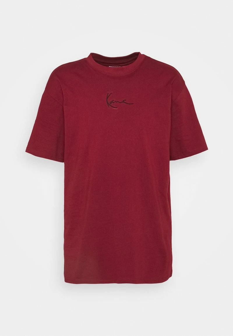 Karl Kani SIGNATURE ESSENTIAL TEE UNISEX - T-Shirt Basic - Dark Red 6 Karl Kani SIGNATURE ESSENTIAL TEE UNISEX - T-Shirt Basic - Dark Red – Bild 4