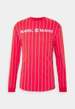 Karl Kani UNISEX RETRO PINSTRIPE - Langarmshirt - Red 12 Karl Kani UNISEX RETRO PINSTRIPE - Langarmshirt - Red -Outlet KARL KANI Store 20a8c7d53a5943079ec74d63ea740547