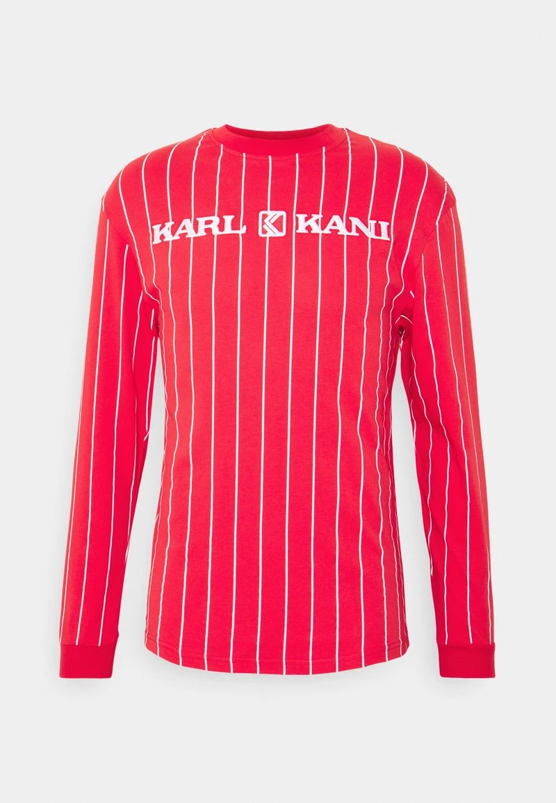 Karl Kani UNISEX RETRO PINSTRIPE - Langarmshirt - Red 7 Karl Kani UNISEX RETRO PINSTRIPE - Langarmshirt - Red – Bild 5