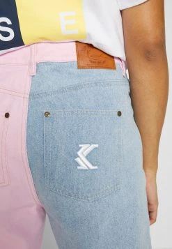 Karl Kani BLOCK WIDE LEG PANTS - Jeans Relaxed Fit - Rose/blue, Damen 19 Karl Kani BLOCK WIDE LEG PANTS - Jeans Relaxed Fit - Rose/blue, Damen -Outlet KARL KANI Store 20b305264c964a4fbc9f8b72fe60fc25